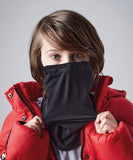 Junior softshell sports tech neck warmer