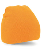 Two-tone pull-on beanie