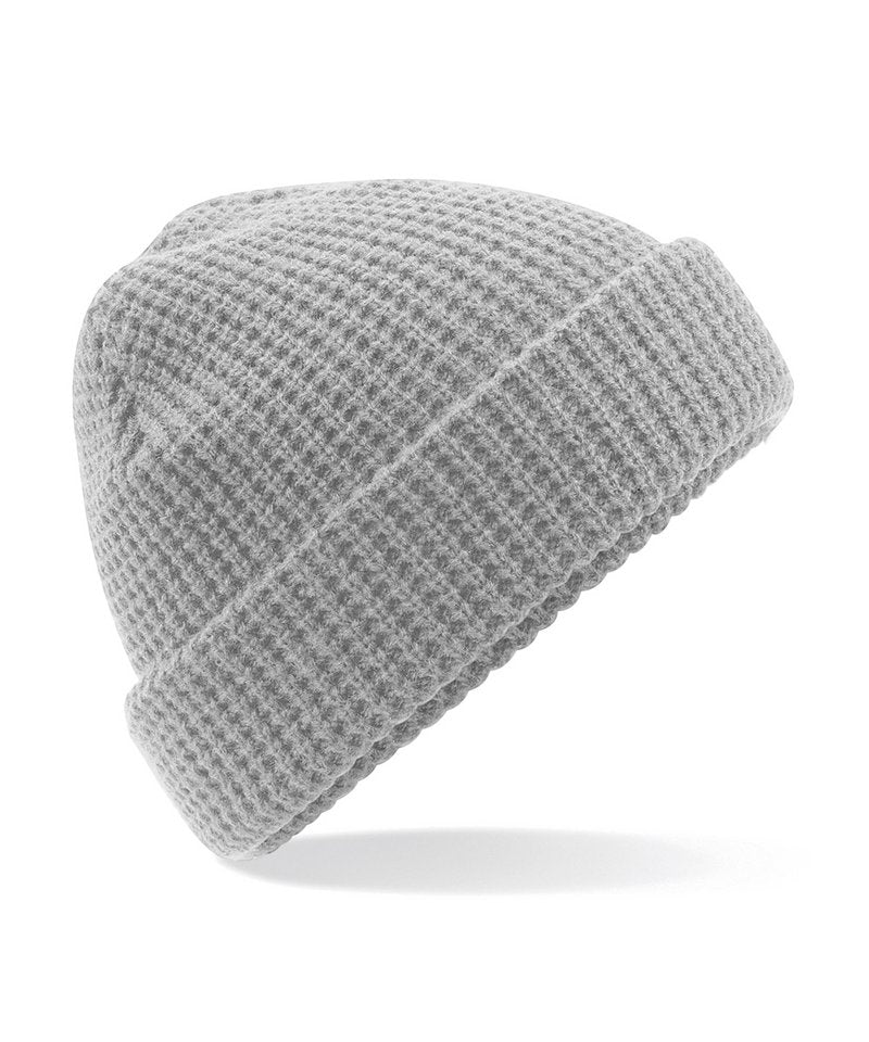 Classic waffle knit beanie