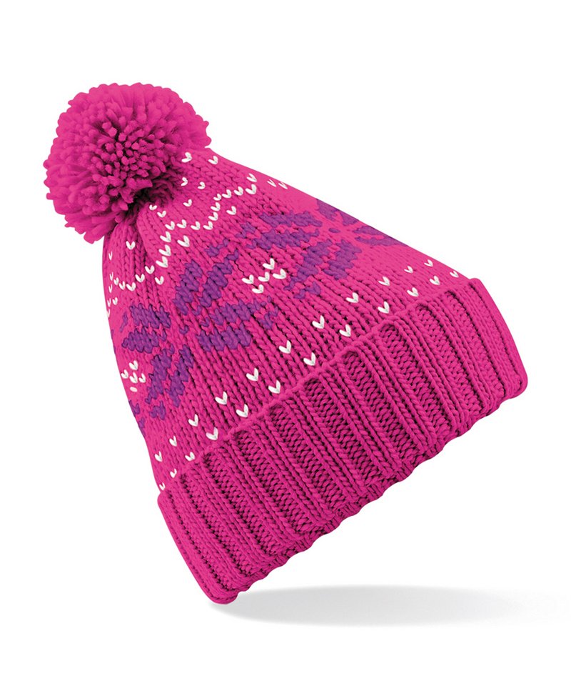 Fair Isle snowstar® beanie