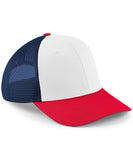 6-panel snapback trucker