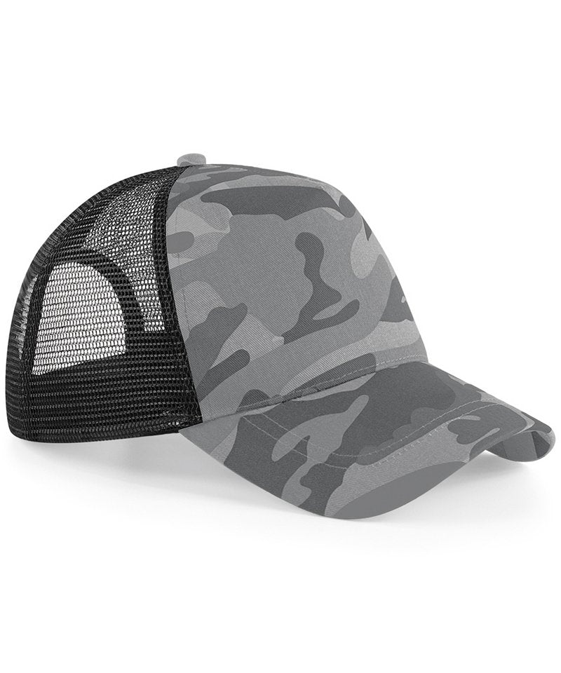 Camo snapback trucker