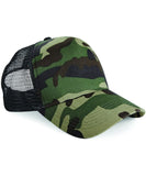 Camo snapback trucker