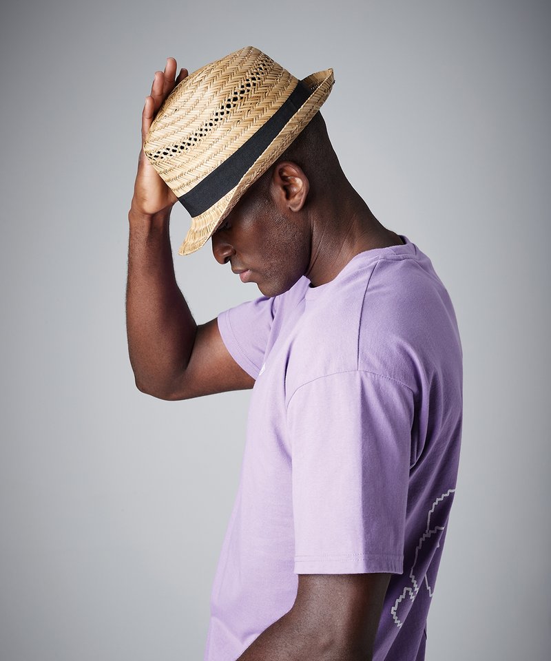 Straw summer trilby