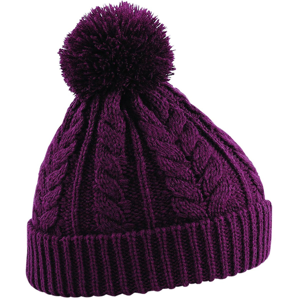 Cable knit snowstar® beanie