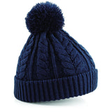 Cable knit snowstar® beanie