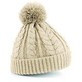 Cable knit snowstar® beanie