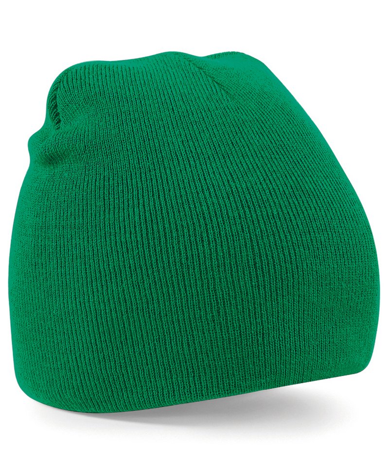 Two-tone pull-on beanie