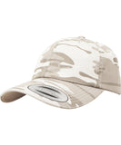 Low-profile camo washed cap (6245CW)